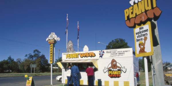 Tourism Darling Downs, The Peanut Van, Experience