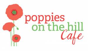 Poppies on the Hill Café Logo