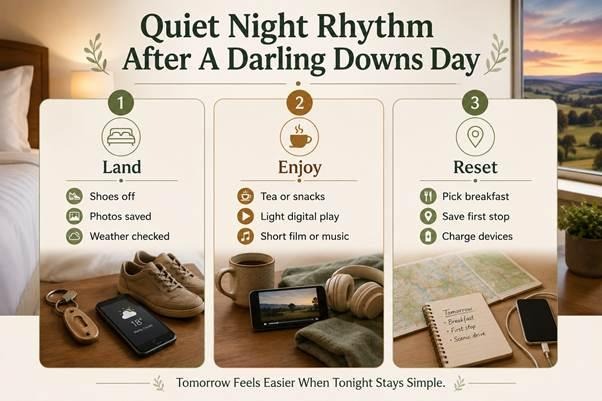 Darling Downs quiet night rhythm
